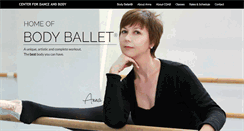 Desktop Screenshot of centerfordanceandbody.com