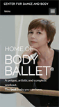 Mobile Screenshot of centerfordanceandbody.com